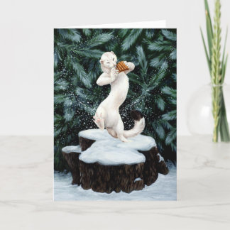 Cartão "Snow Dance" Greeting Card