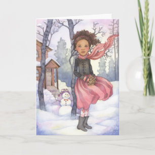 Cartão Snow Day - Winter Greeting Card