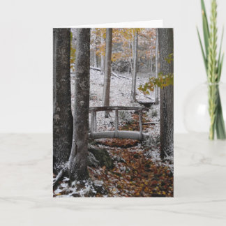 Cartão snow days greeting cards