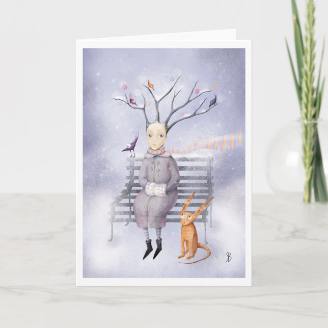 Cartão Snow Dream (Frente)