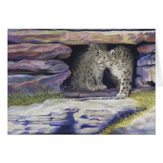 Cartão Snow Lepard