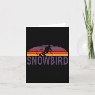 Cartão Snowbird Utah Usa Ski Resort Snowboard 1