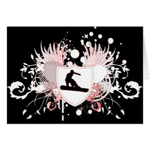 Cartão snowboard : hi-fi :