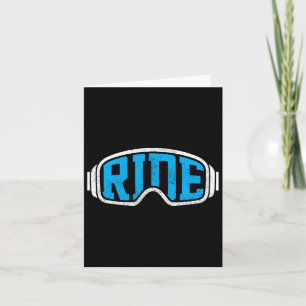 Cartão Snowboard Ski Ride Mountain Bike Skiing Snowboardi
