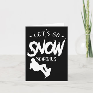 Cartão Snowboard Snowboard Snowboard Snowboard Snowboard