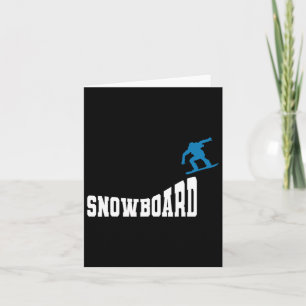 Cartão Snowboard Snowboard Vintage Retro Snowboard 2