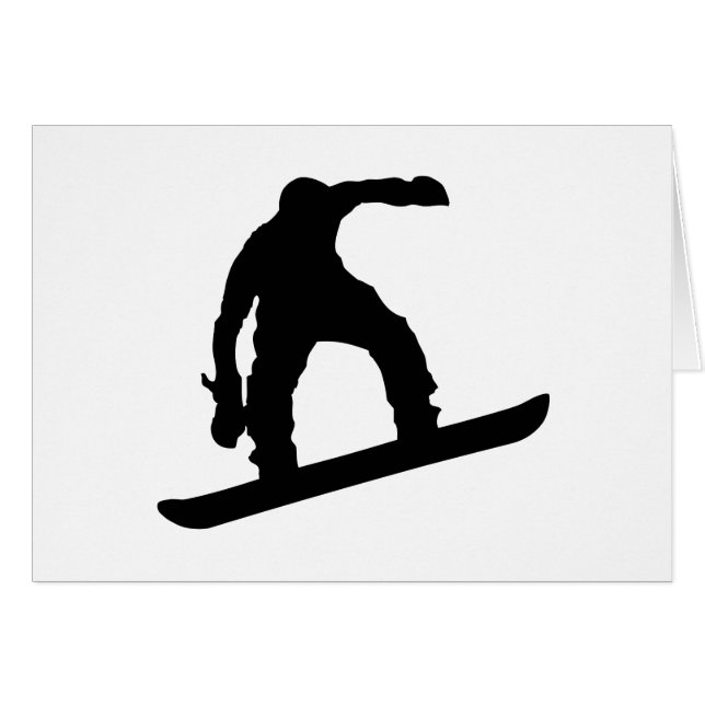 Cartão Snowboarder_4 (Frente Horizontal)