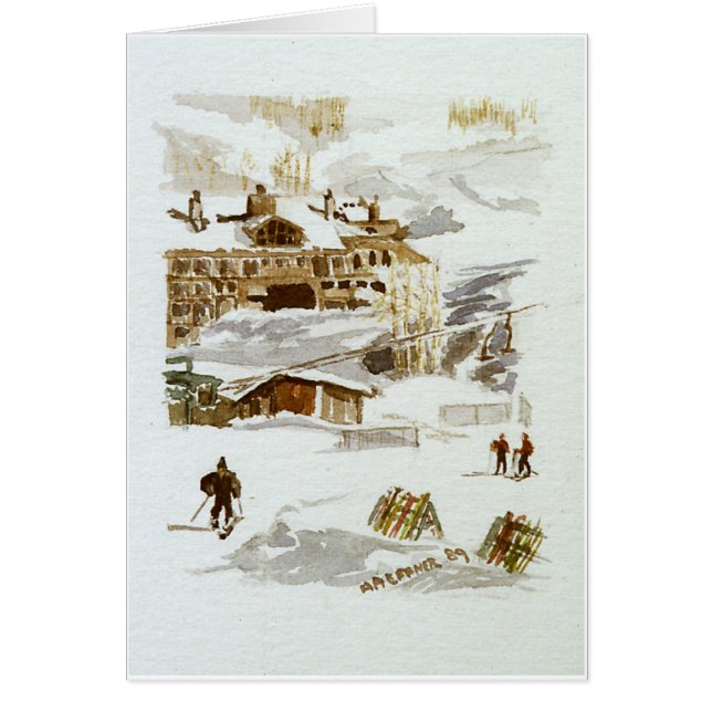 Cartão Snowmass Colorado (Frente)