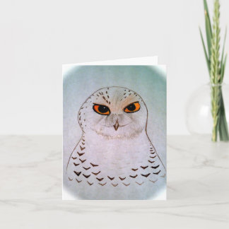 Cartão Snowy Owl Notecards
