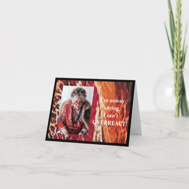 Cartão Só eu sendo eu (Frente)