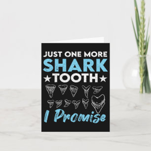 Cartão Só Mais Um Dente De Tubarão Que Prometo Fóssil Eng