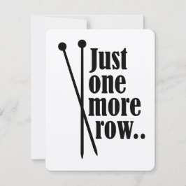 Cartão Só mais uma linha -