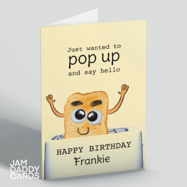 Cartão Só me apaguei para dizer "Olá" (Criador carregado)