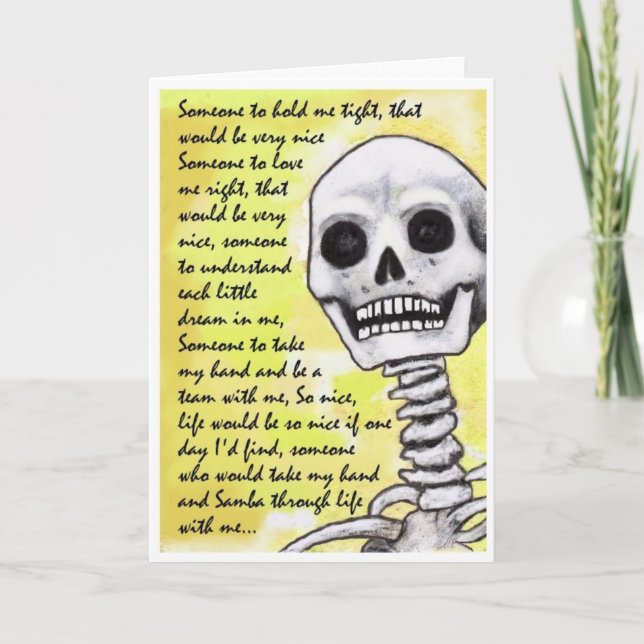 Cartão So Nice...Samba Song Greeting Card (Frente)