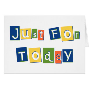 Cartão Só para hoje