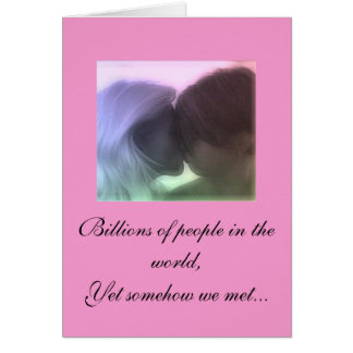 Cartão só para nós