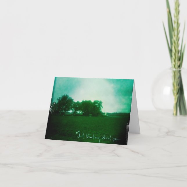 Cartão Só pensando em você... (Frente)