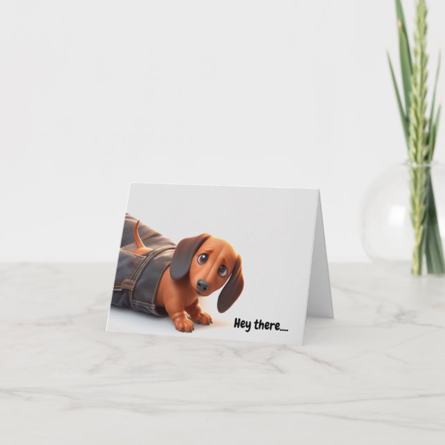 Cartão Só verificando você (Frente)