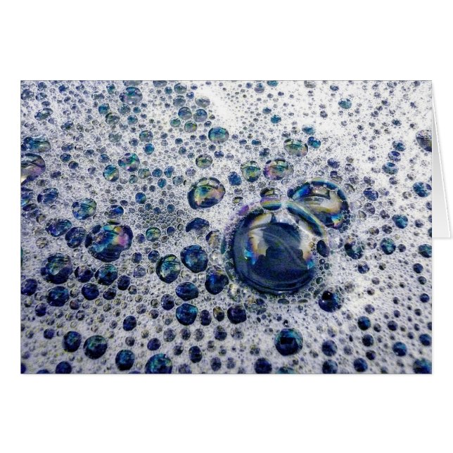 Cartão Soap Suds (Frente Horizontal)