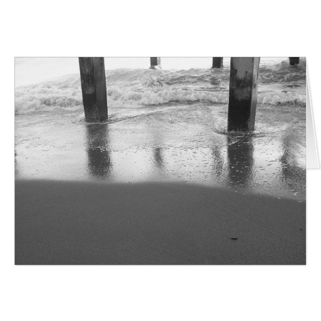 Cartão Sob a placa do passeio (Frente Horizontal)