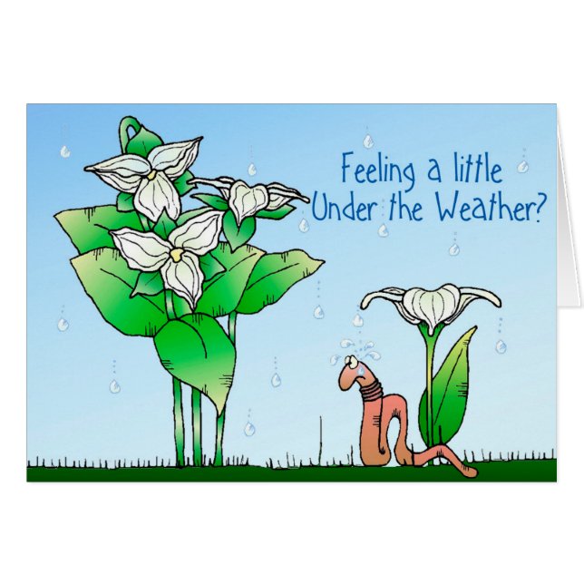 Cartão Sob o Clima (Frente Horizontal)