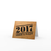 Sober & Clean 2017 (presentes de recuperação/sem v