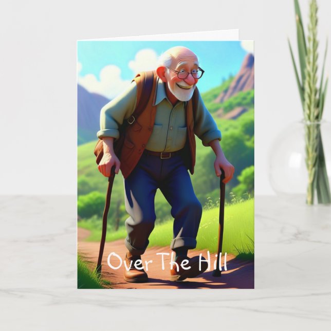 Cartão Sobre A Colina 2 (Frente)