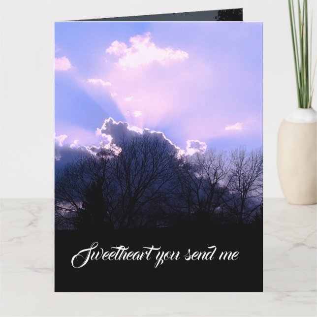 CARTÃO SOBRE A DIA DE OS PAIS DA LUA (Frente)