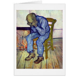 Cartão Sobre O Limiar De Eternidade De Vincent Van Gogh