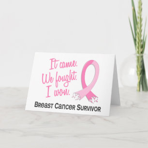 Cartão Sobrevivente 11 Cancer da mama