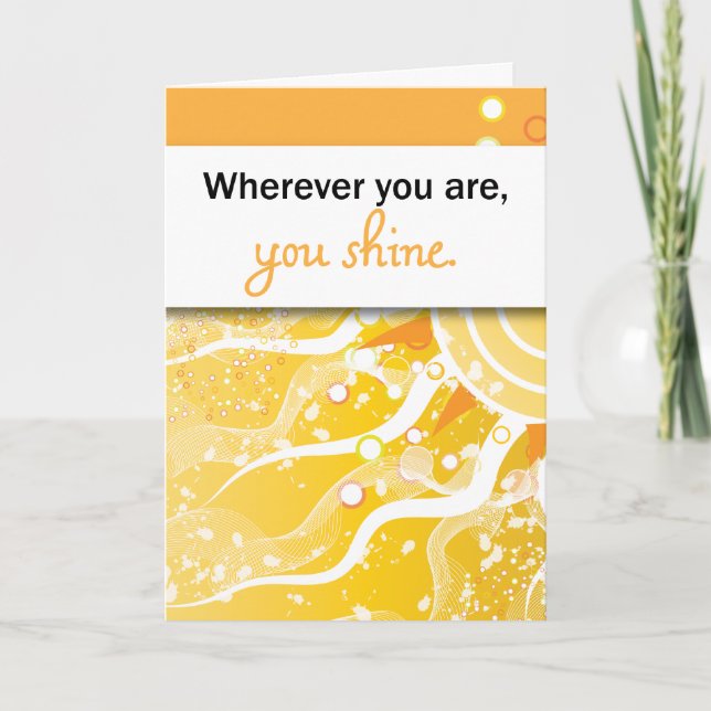 Cartão Sobriety Anniversário (Frente)