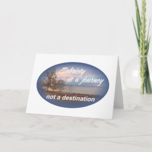 Cartão sobriety is a journey 10