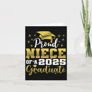 Cartão Sobrinha Super Orgulhosa da Graduada Senior de 202