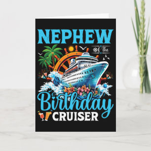 Cartão Sobrinho Do Barco De Cruzeiro Do Aniversário Anive