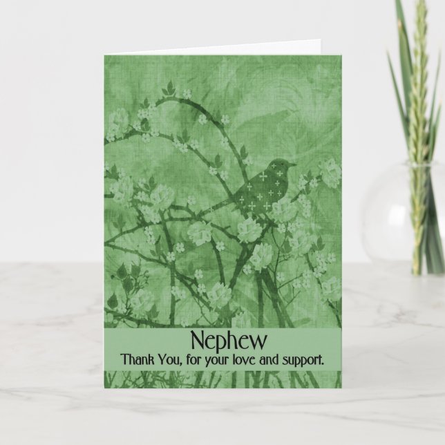 Cartão Sobrinho - hospício/final adeus - cena da natureza (Frente)