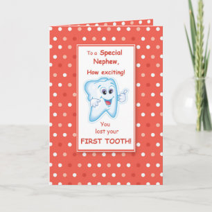 Cartão Sobrinho Perdeu Os Primeiros Parabéns Dos Dentes,