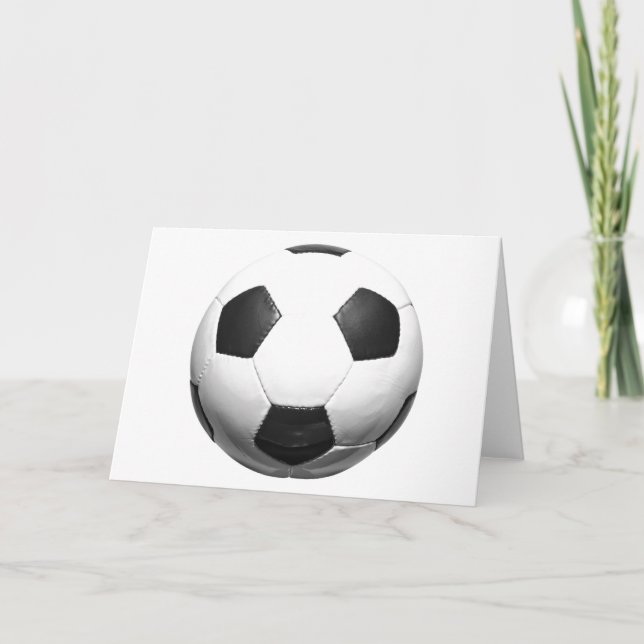 Cartão Soccer Ball - Football Ball (Frente)