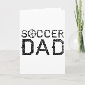 Cartão Soccer Dad Player Daddy Father