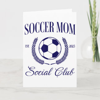 Cartão Soccer Mom _2 