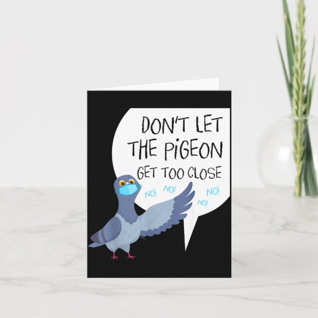 Cartão Social Distancing Parody Don't Let The Geon Get To (Frente)