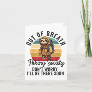 Cartão Sociedade De Caminho De Respiração Para Homens Mul