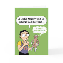 Sock Monkey Birthday