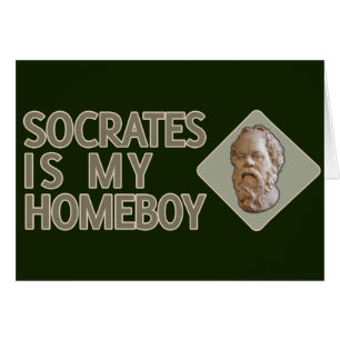 Cartão Socrates é meu ficar em casa