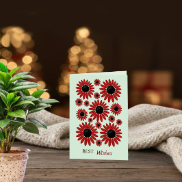 Cartão Soft Express Florals Velvet Birthday