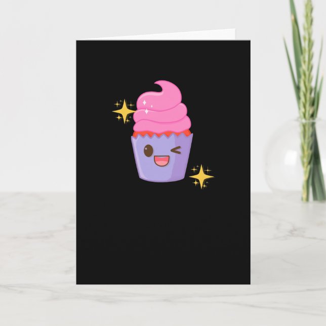 Cartão Soft Ice Cream Kawaii Food (Frente)