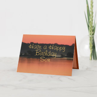 Cartão Soft Sunrise2 Personalize as placas em qualquer oc