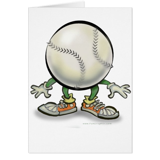 Cartão Softball (Frente)