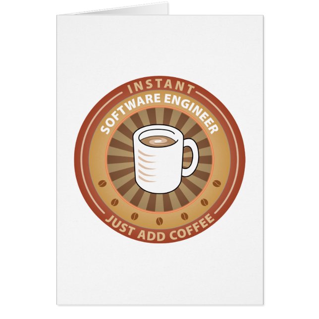 Cartão Software Engineer imediata (Frente)