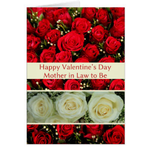 Cartão Sogra a ser rosas do feliz dia dos namorados
