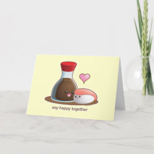 Cartão Soja feliz